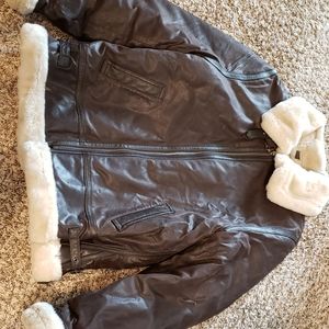 Leather jacket